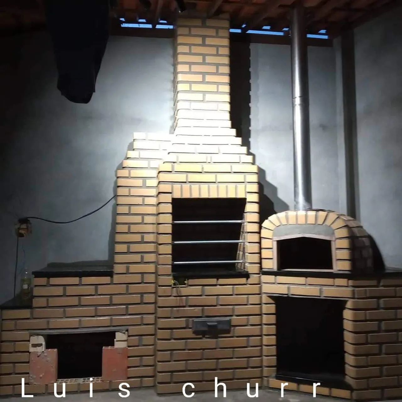Churrasqueira em tijolo  - Foto 2