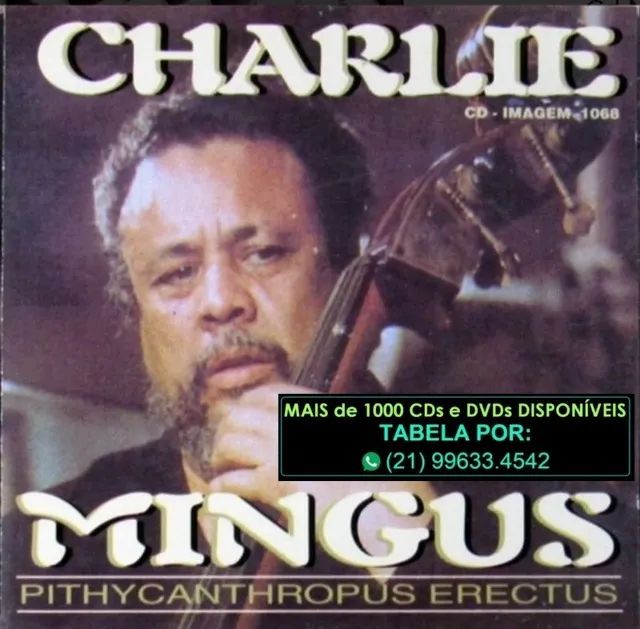 Cinco Cds do contrabaixista Charles Mingus.  Envio mínimo R$ 120,00 Todos absolutamente pe - Foto 4