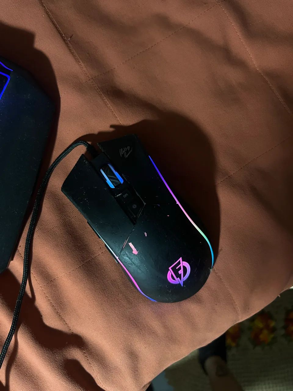 Mouse Gamer ELG Epic RGB USB - Funcionando Perfeitamente - Foto 2