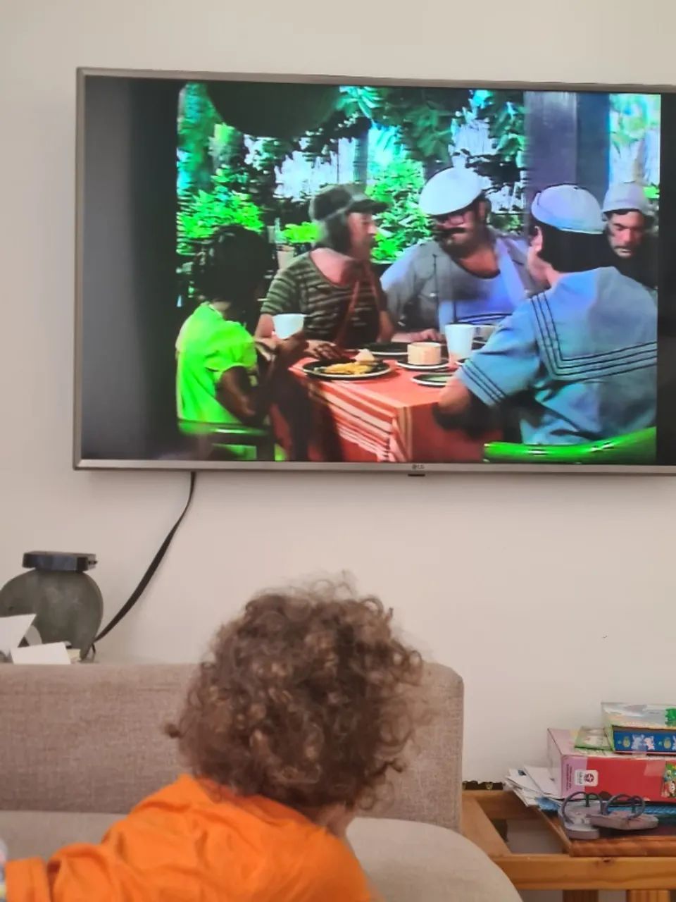 Tv LG 50 polegadas com defeito