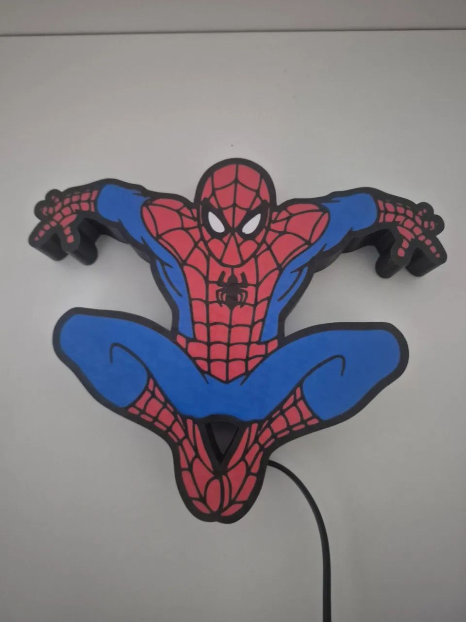 Caixa de luz Homem-Aranha