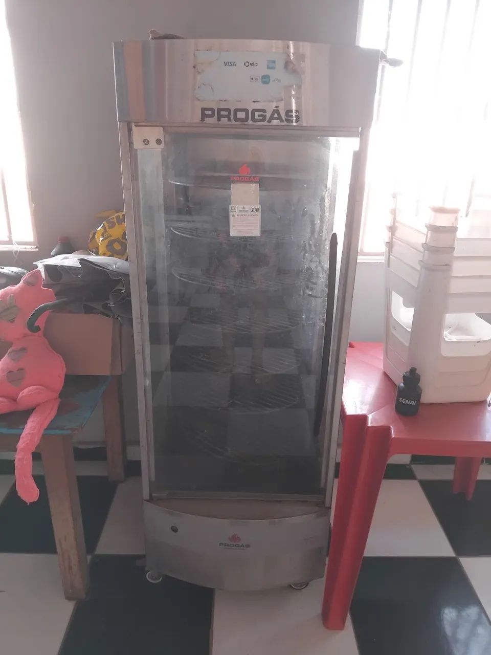 Vendo máquina de assar frango 