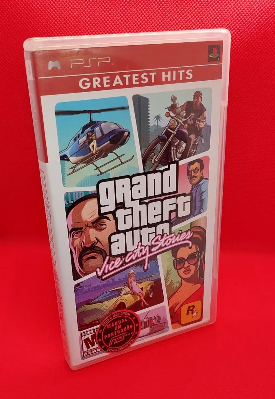 GTA Vice City Stories - [ENCARTE PSP]