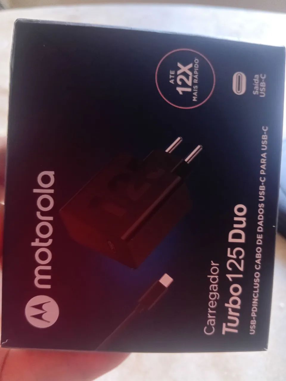 CARREGADOR TURBO 125W - Foto 2
