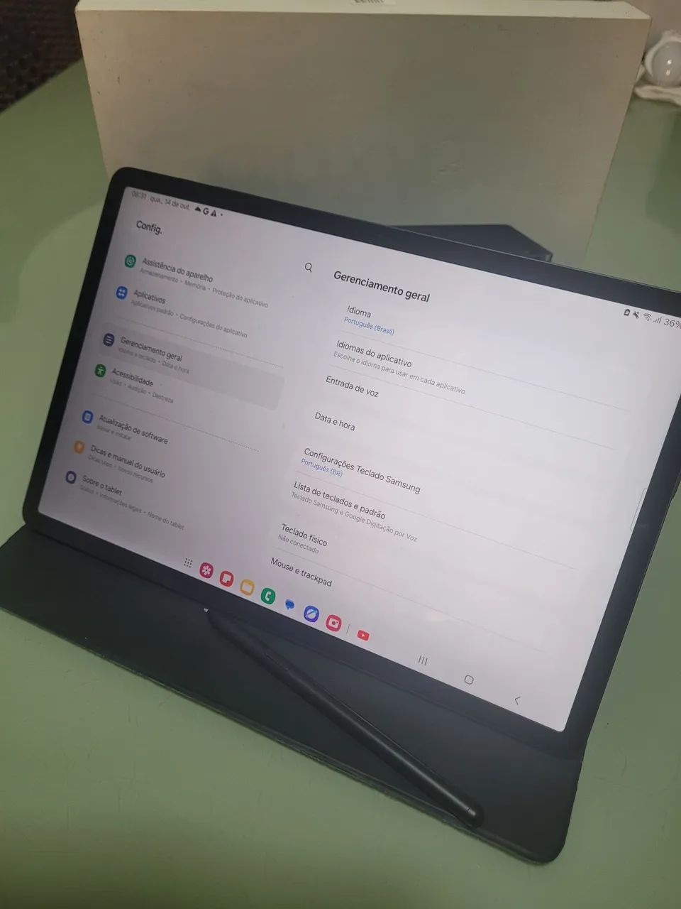SAMSUNG TABLET S7 FE COM CANETA - Foto 3