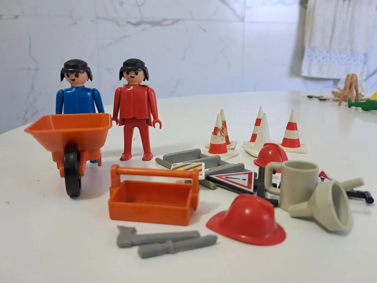 Playmobil operários 