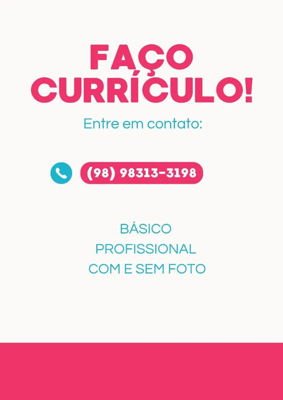 FAÇO CURRÍCULO 