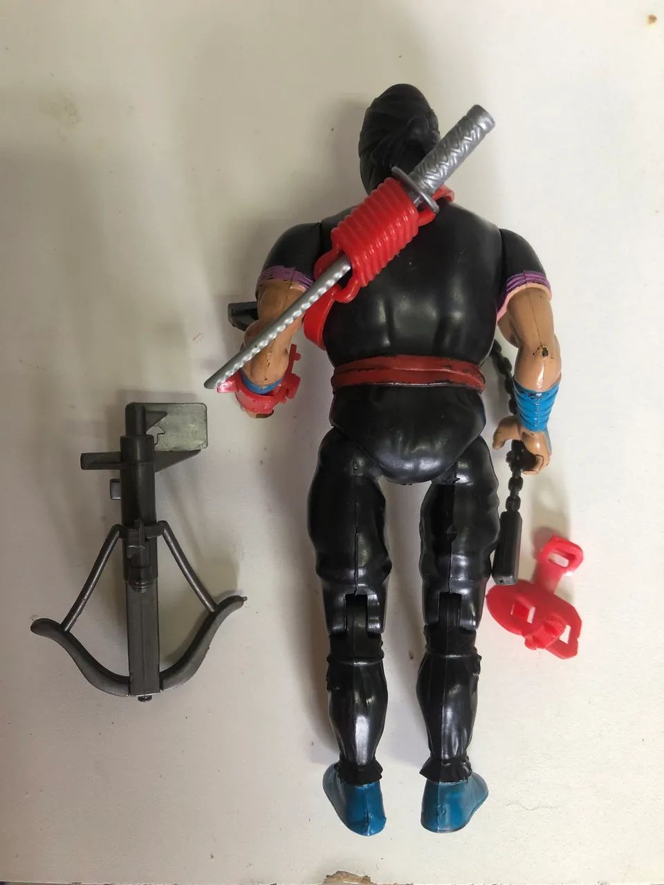 ninja negro Rambo anos 90 - Foto 2