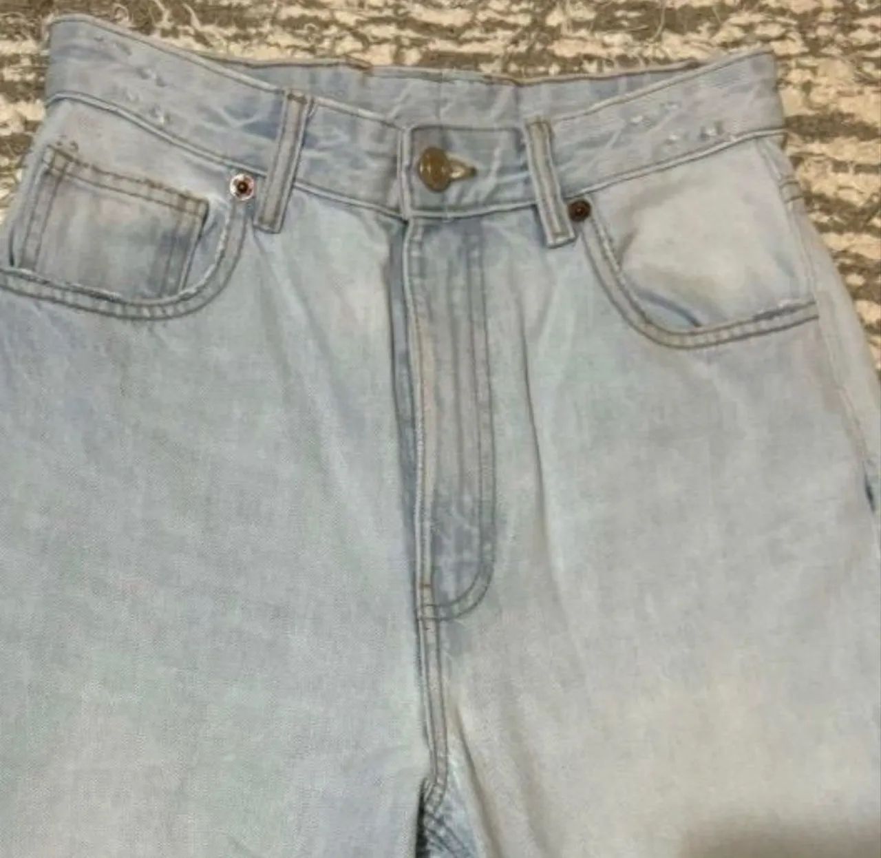 Calça jeans wide leg Zara 36 - Foto 3