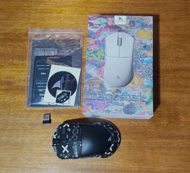 MOUSE GAMER ULTRALEVE DARMOSHARK M3 - Foto 5