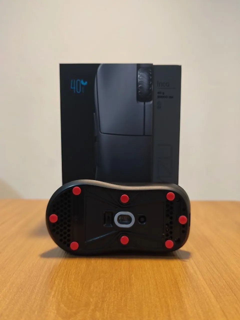 Mouse Lamzu Inca 8K Preto - Foto 3