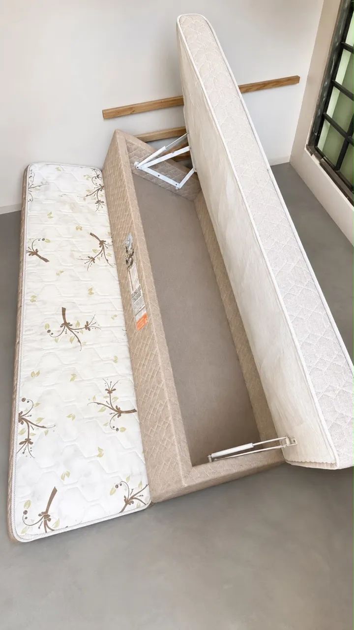 Cama solteiro com cama auxiliar  - Foto 2