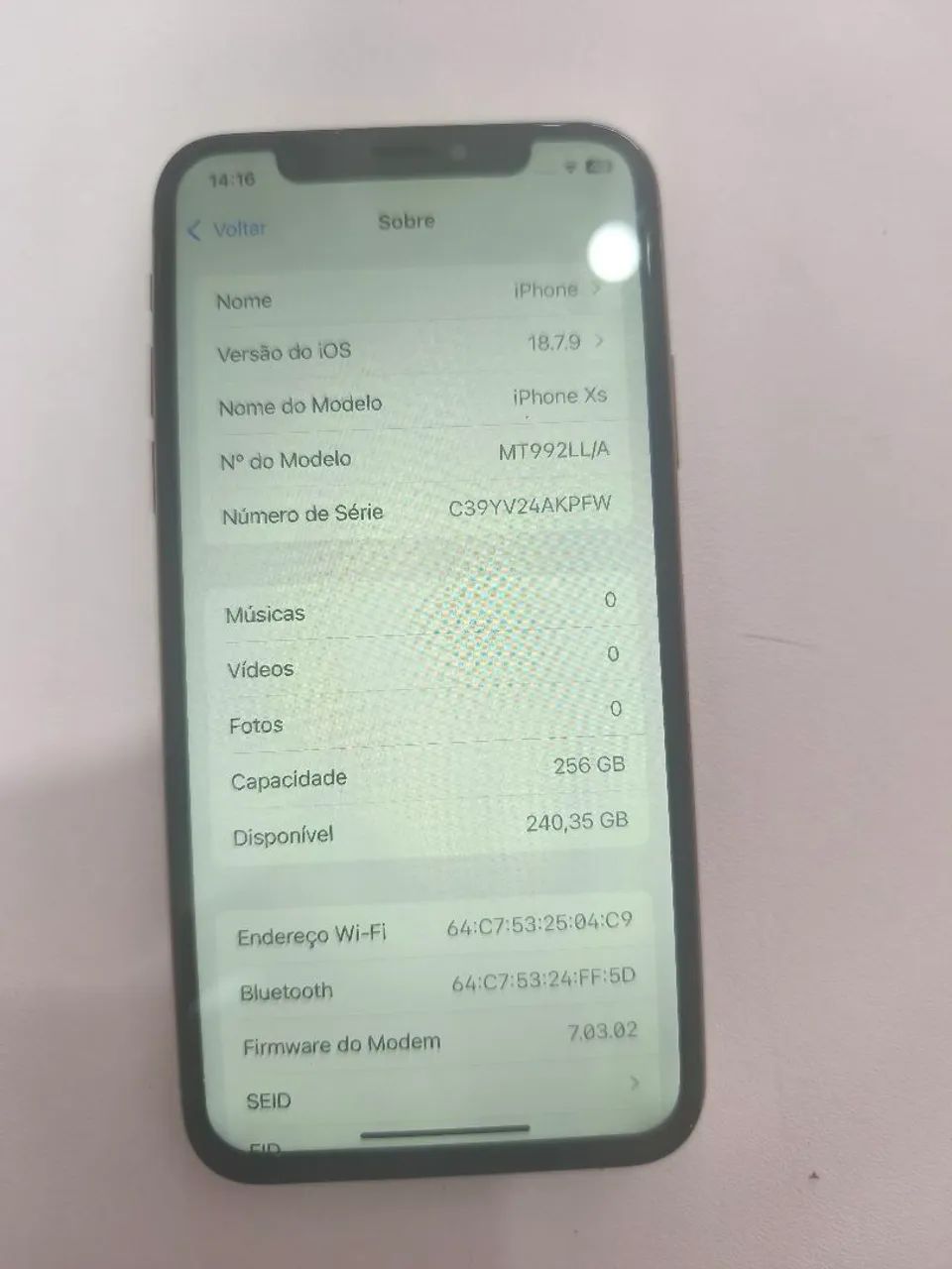 iPhone xs 
