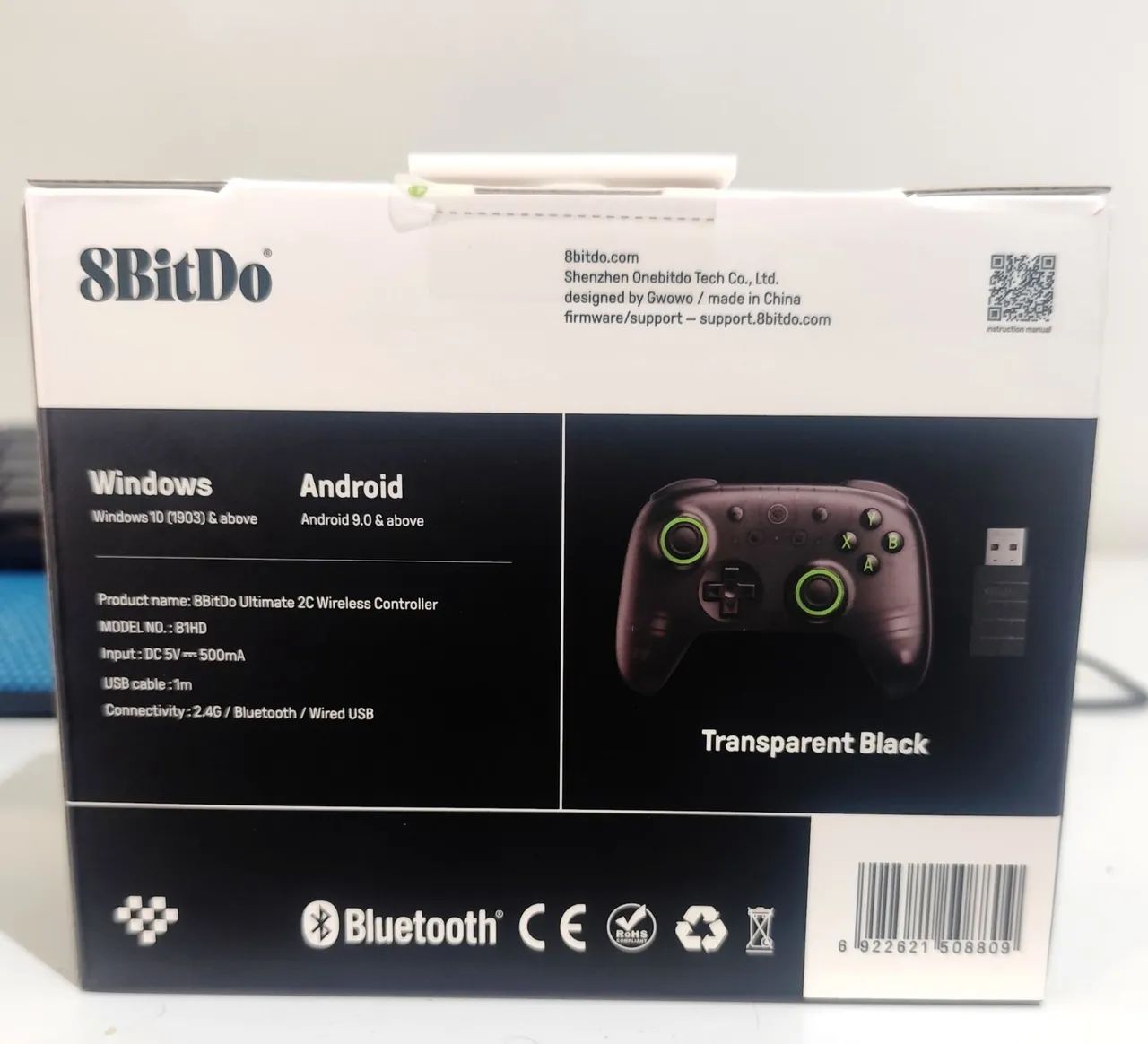 Controle 8BitDo Ultimate 2C Original Lacrado | Sem Fio | PC e Android - Foto 4