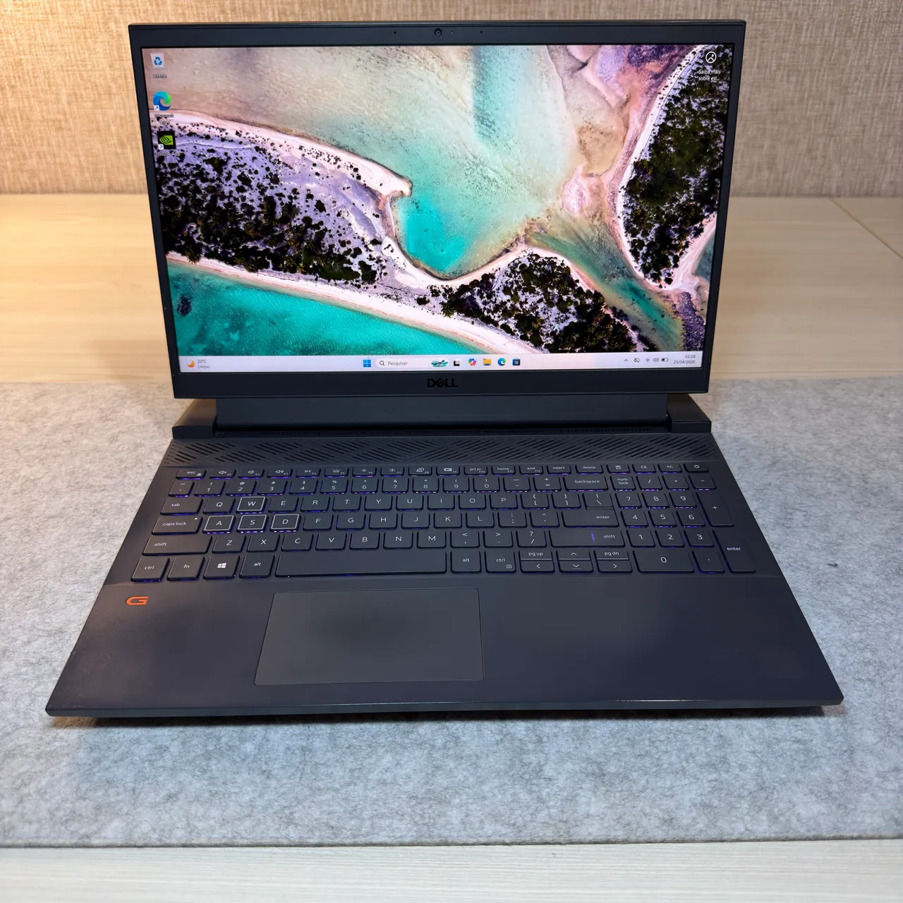 Notebook HP Victus 15 Gamer - Ryzen 7 RTX 3050 Ti 16GB RAM SSD