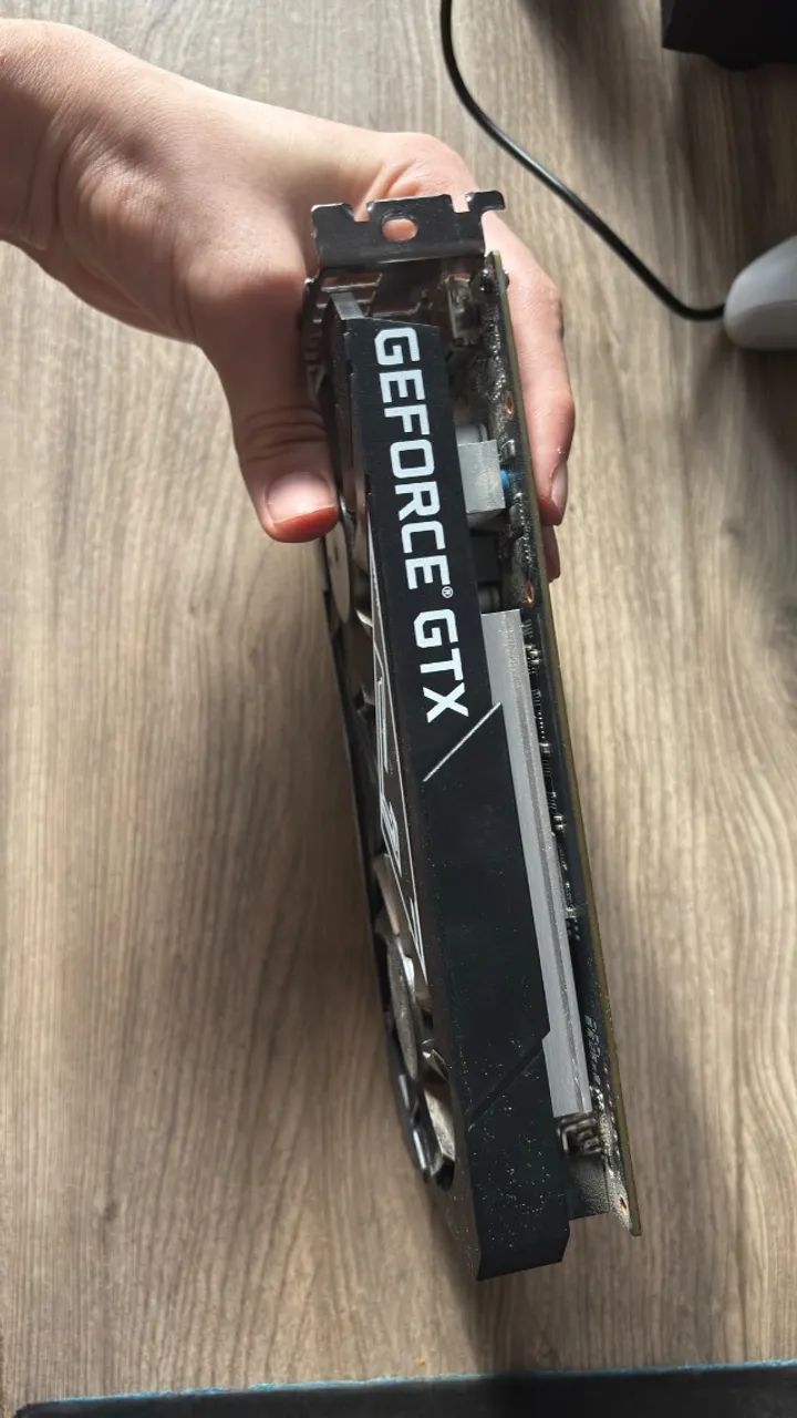 placa de vídeo gtx 1650 4gb seminova - Foto 3