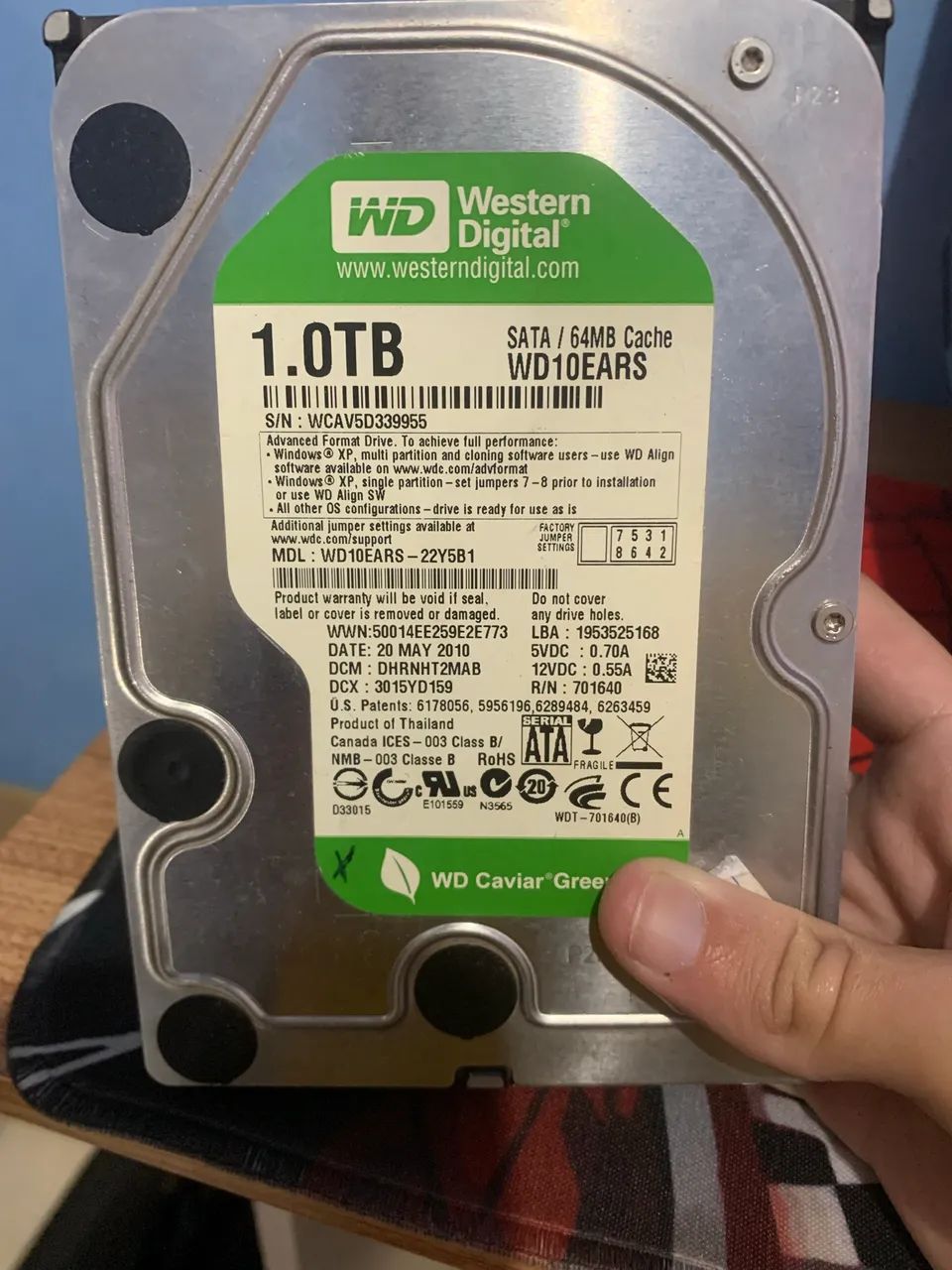 HD 1.0TB SATA/ 64MB Cache Western Digital - Foto 4