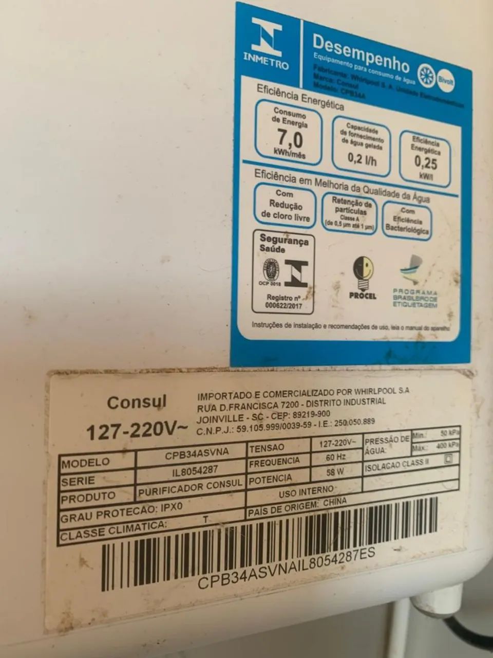 Filtro elétrico Consul - Foto 4