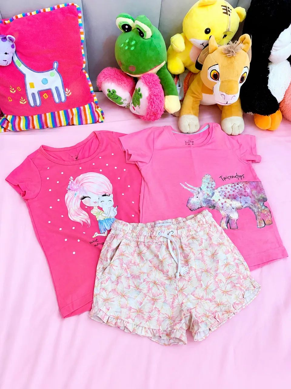 Macaquinho, Blusa, Conjunto, jaqueta e short infantil. - Foto 3