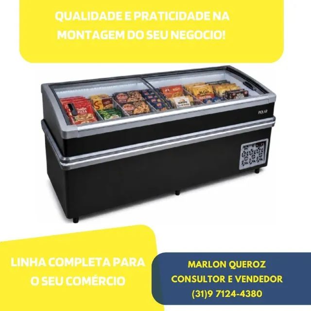 Ilha de Congelados 940L 2M Polar