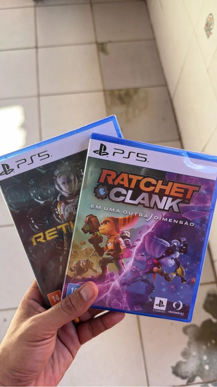 Vendo 2 jogos do Ps5