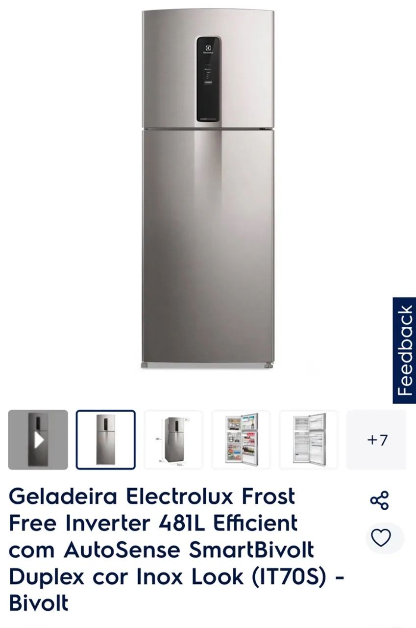 Geladeira Electrolux it70S - Geladeiras e Freezers - Taguatinga