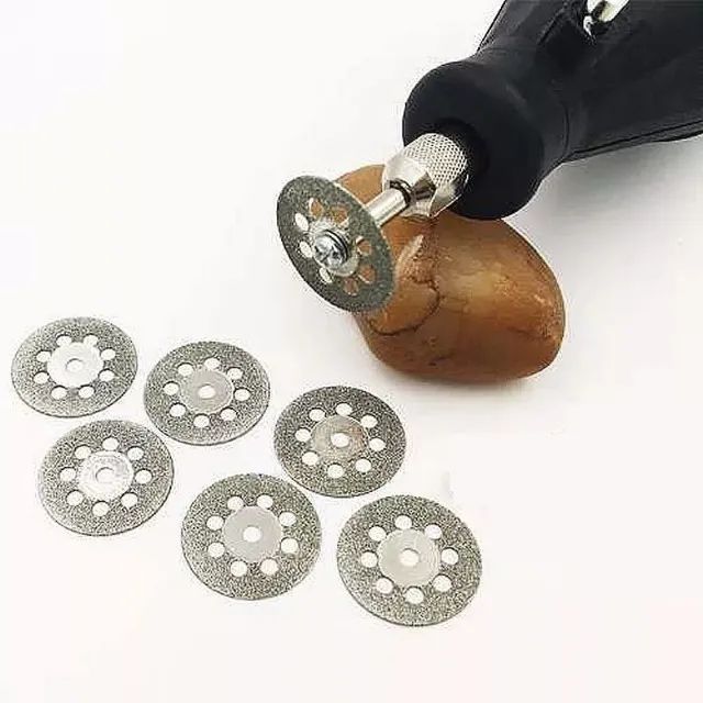 Disco de Corte Diamantado para Micro Retífica Microretifica - Kit com 10pcs - Foto 2