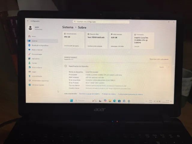 Notebook Acer Aspire ES 15. Em ótimo estado  - Foto 2