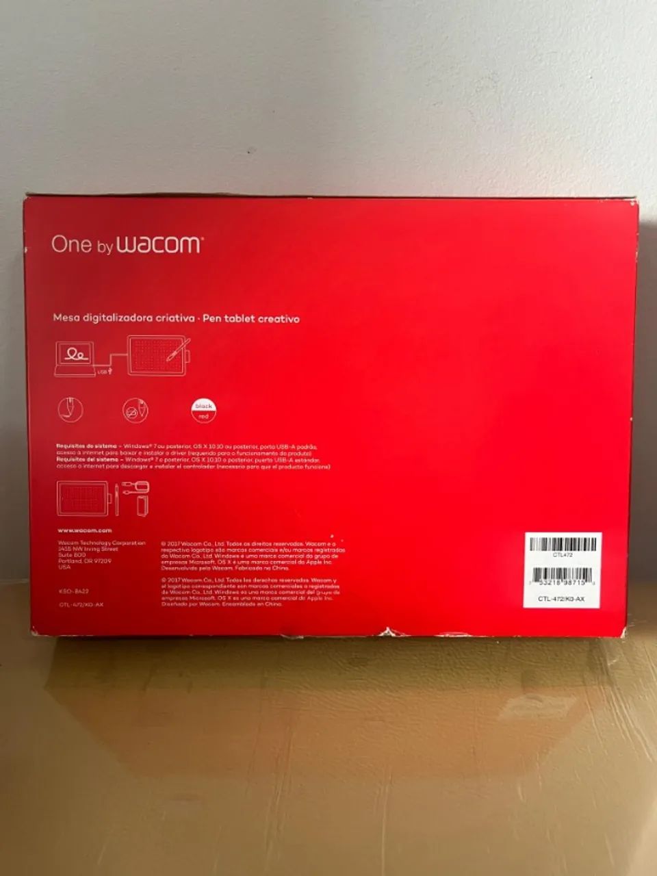 Mesa Digitalizadora One by Wacom CTL-472 (Pequena) - Praticamente Nova - Foto 2
