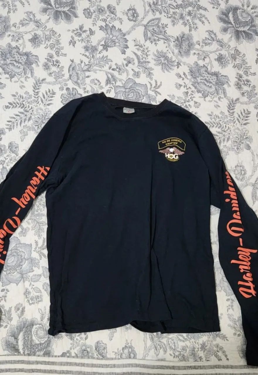 Camisa Manga Harley Davidson 