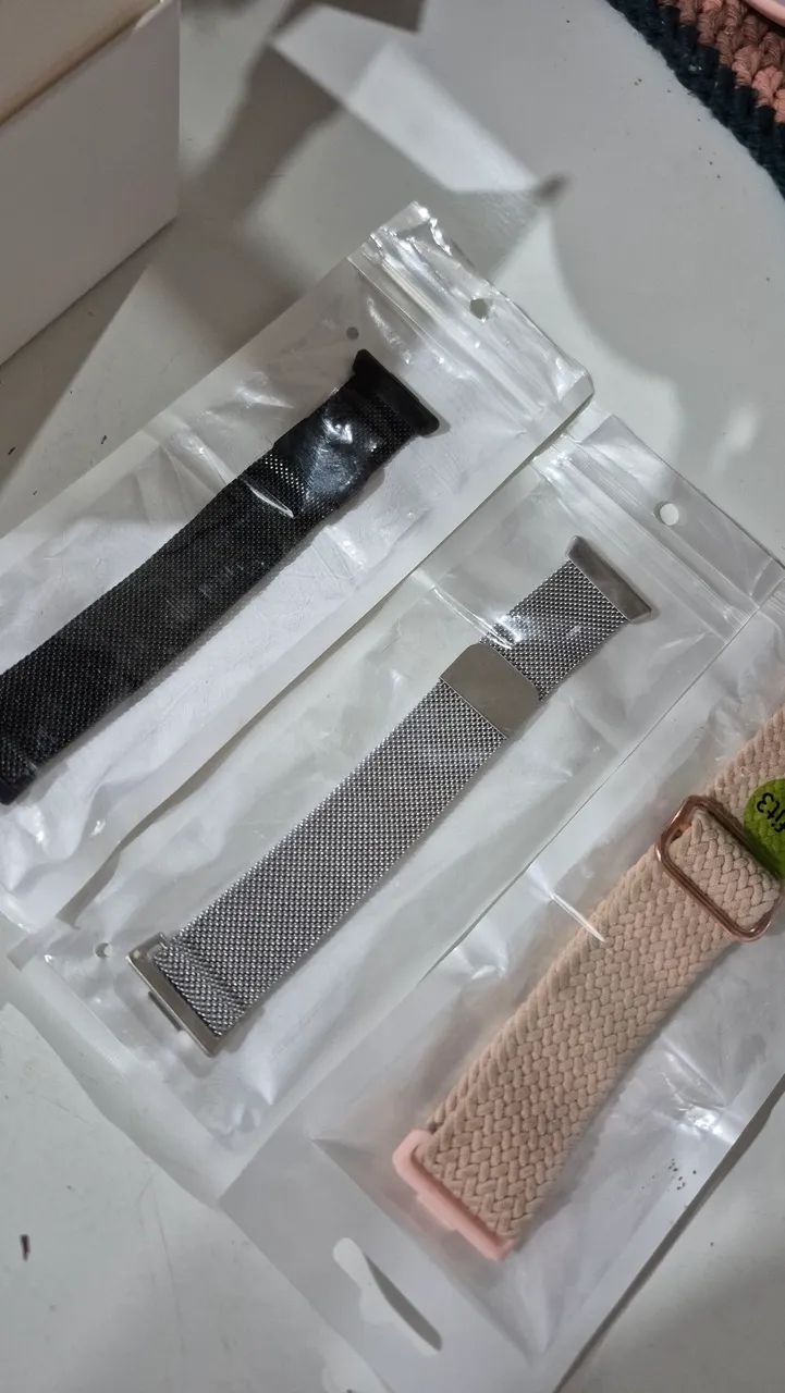 Smartwatch Huawei Fit 4 + película + 3 pulseiras - Foto 4