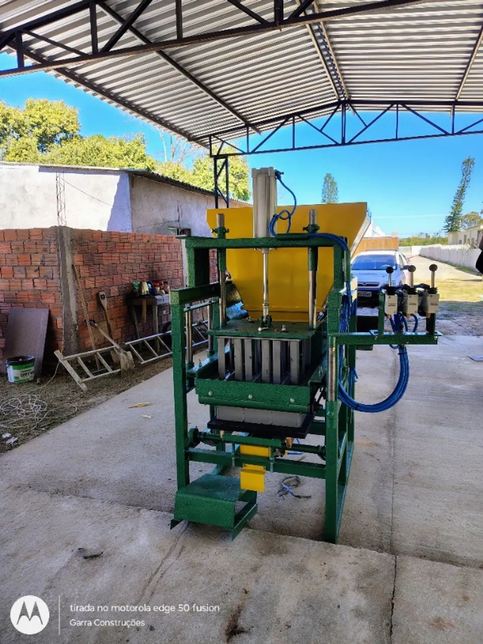 Negócio máquina de blocos de concreto  - Foto 3