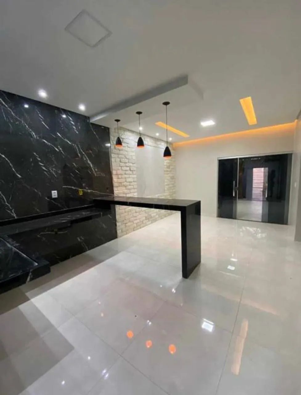 Casa 2 quartos com área gourmet e amplo terreno no Jardim Laila - Foto 3