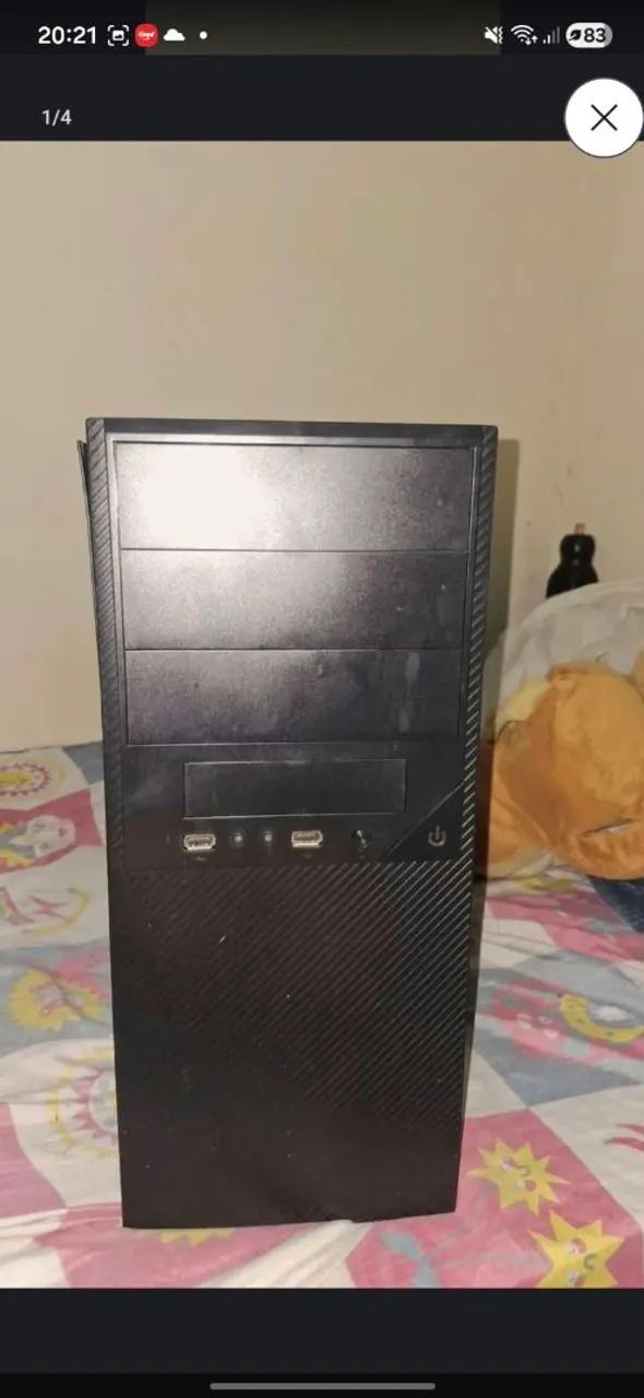 PC Completo Barato! Ideal p/ Estudos, Trabalho e Internet (4GB RAM / 500GB)