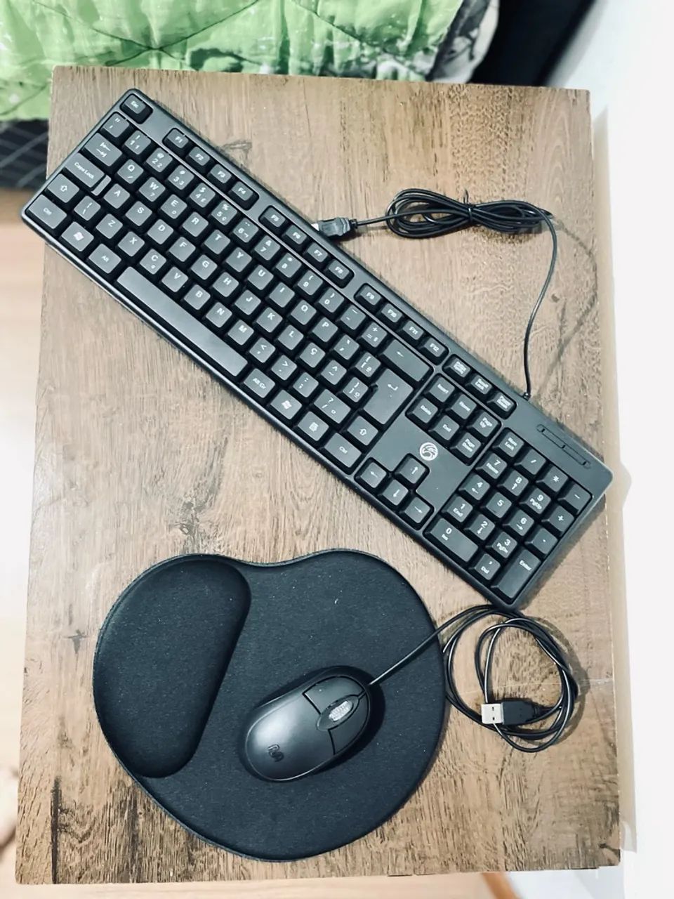 Kit teclado , mouse e mousepad 