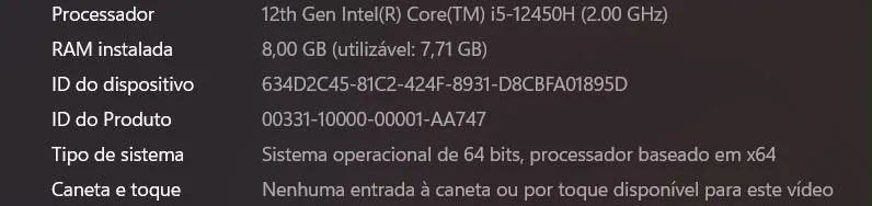 Notebook Acer i5 12 - 7 meses de uso. - Foto 3