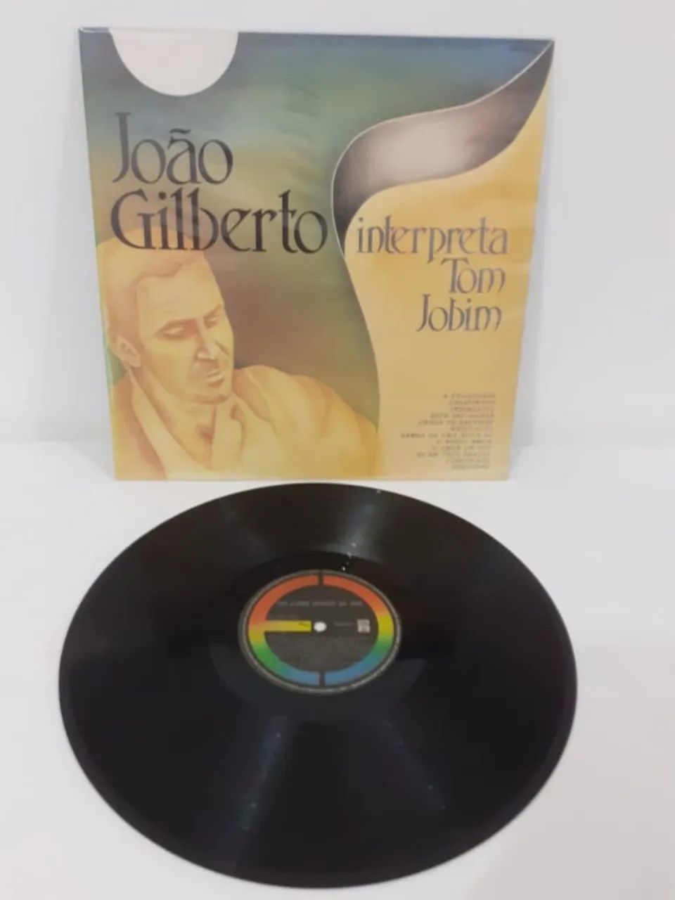 Vinil Disco LP João Gilberto Interpreta Tom Jobim 1985 - Foto 3