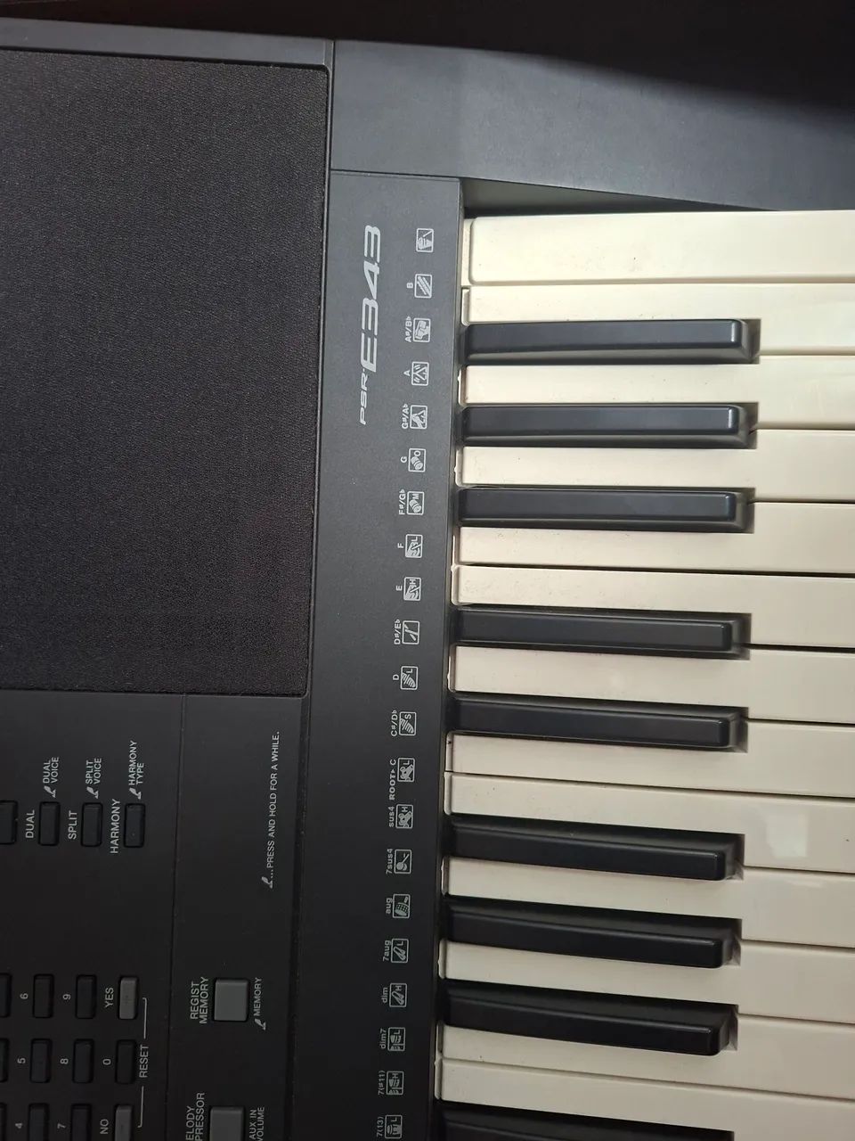 TECLADO YAMAHA E343 - Instrumentos musicais - Jacintinho, Maceió