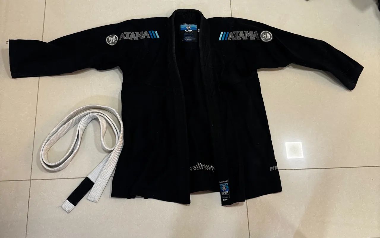 Kimono Atama Preto A1 - Ótimo estado - Foto 3