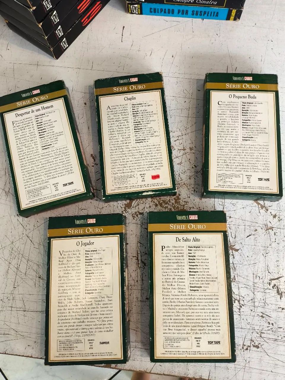 Lote de VHS videoteca  série ouro e outras usada  - Foto 2