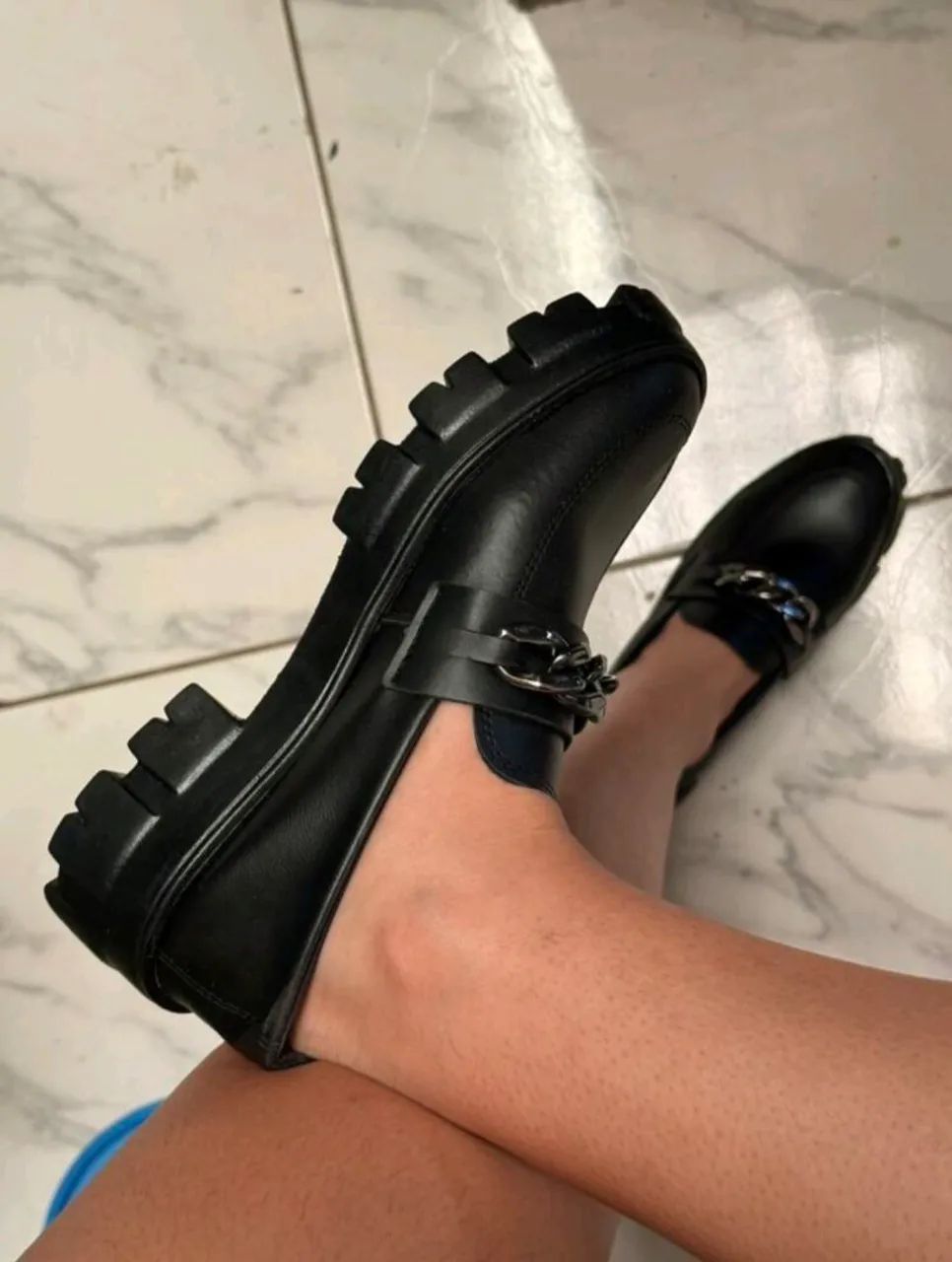 Mocassim preto feminino - Foto 2