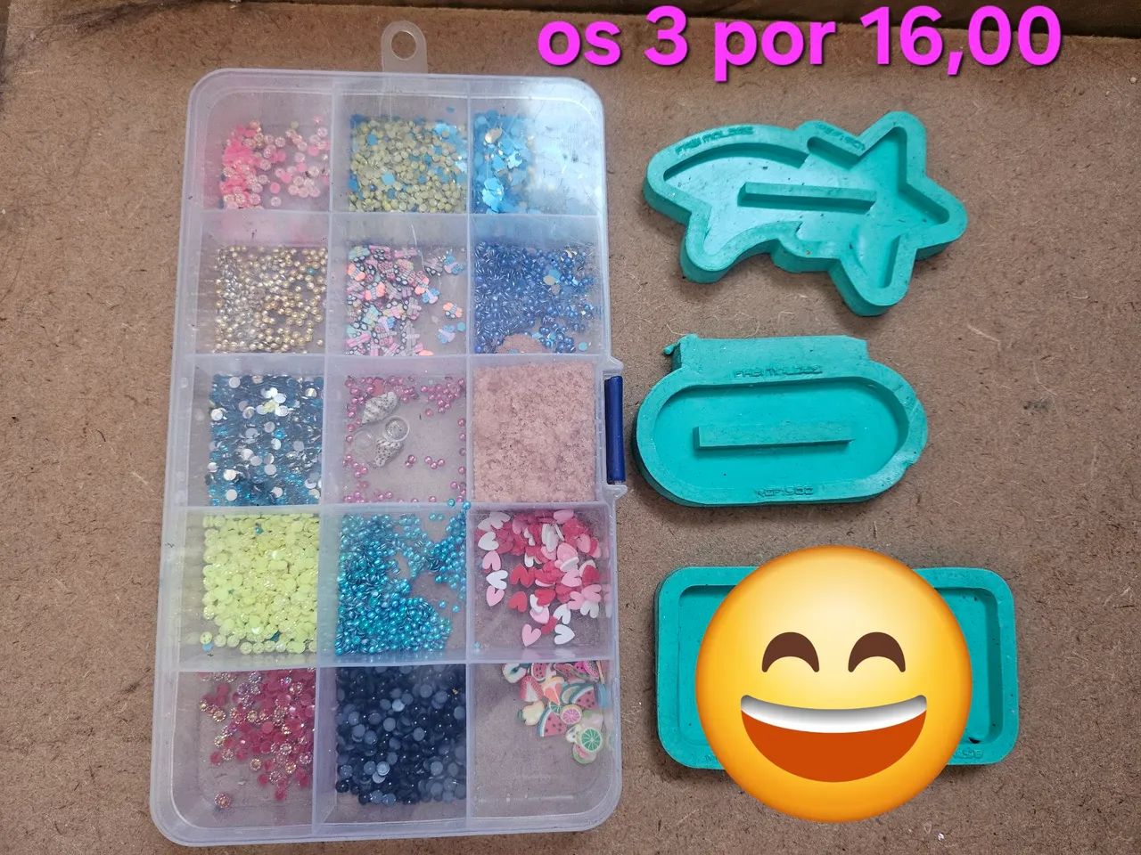 Moldes de silicone para resina - Foto 2