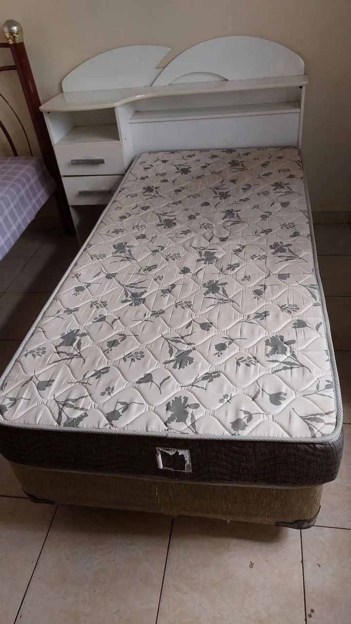 Cama de solteiro com cabeceira  - Foto 2