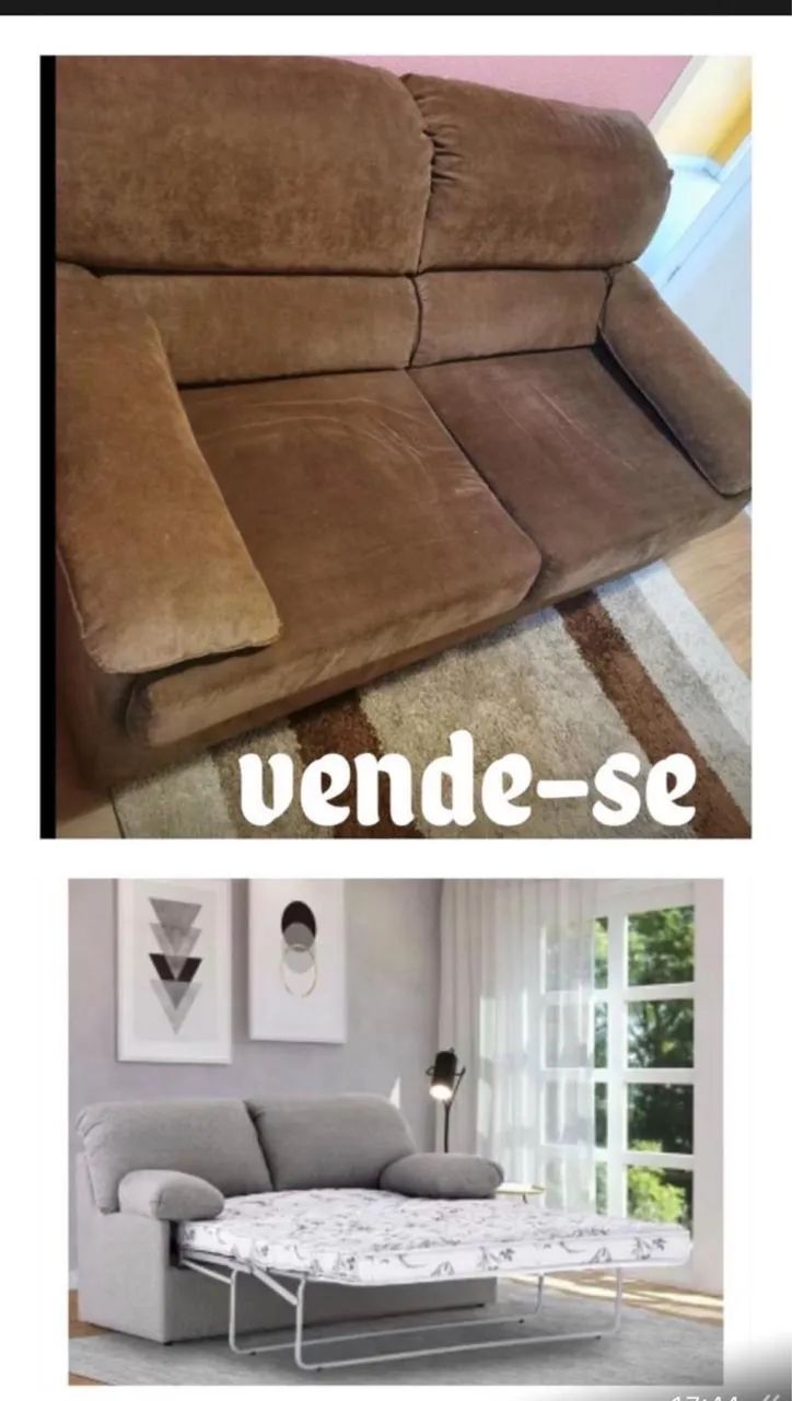 Sofá cama HERVAL - Foto 2