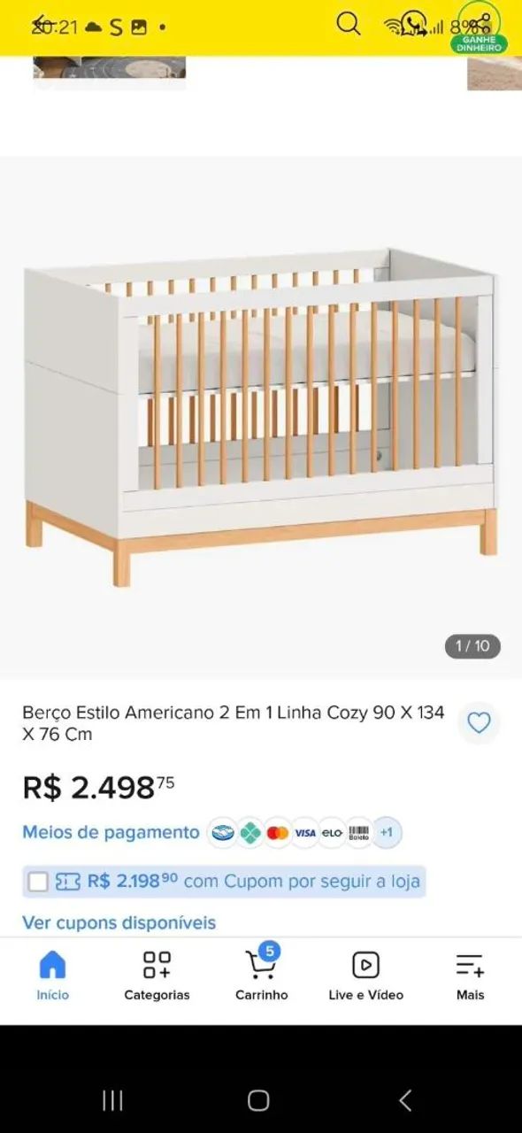 Berço Cosy 