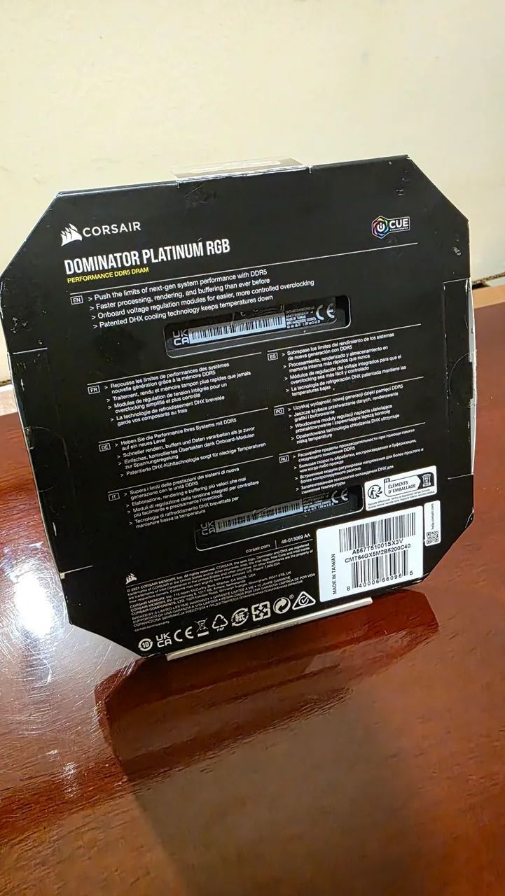 Corsair Dominator Platinum 64GB (2x32gb) DDR5 - Foto 2