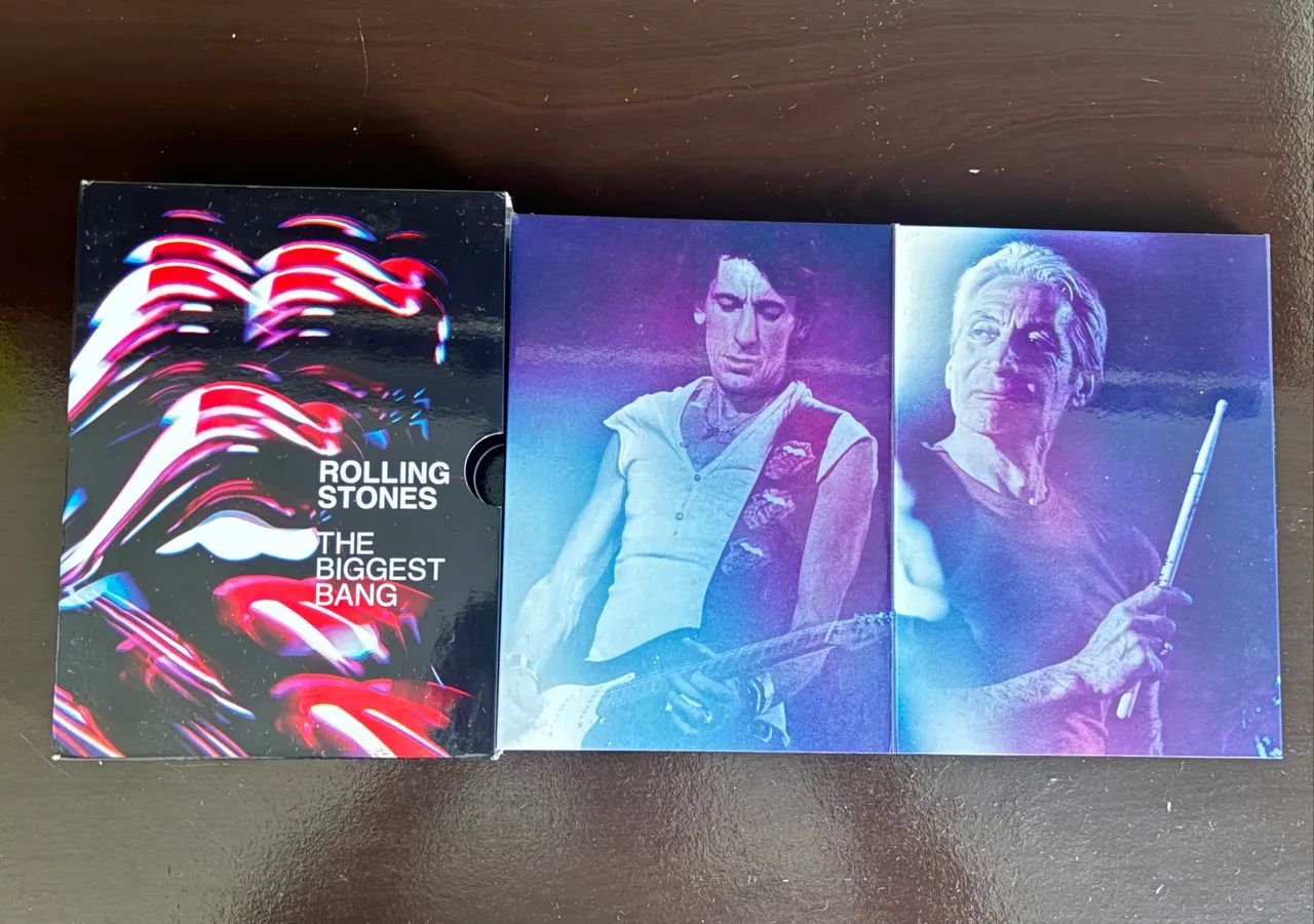 Box DVD Rolling Stones ao vivo - Foto 3