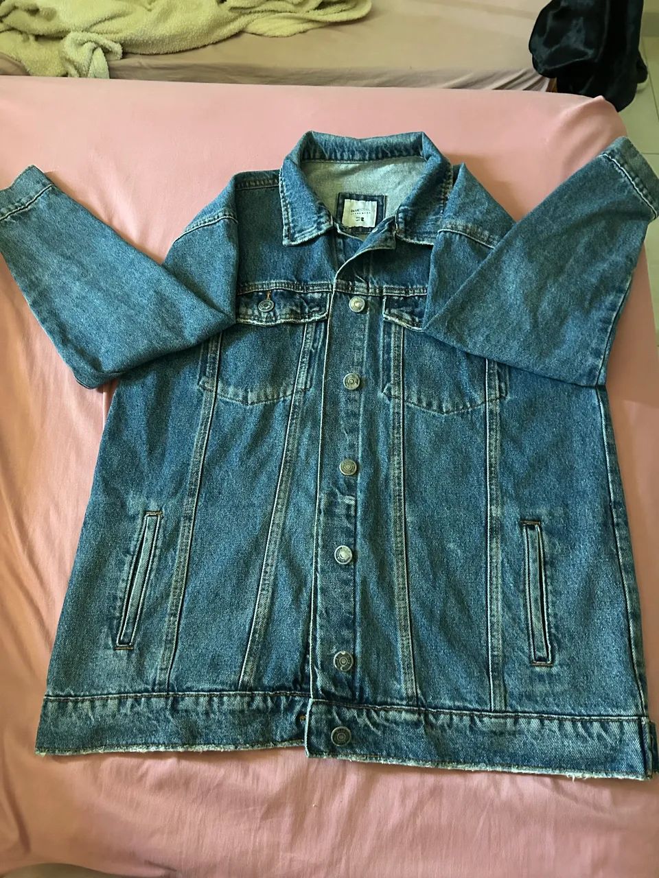 Jaqueta feminina alongada oversized