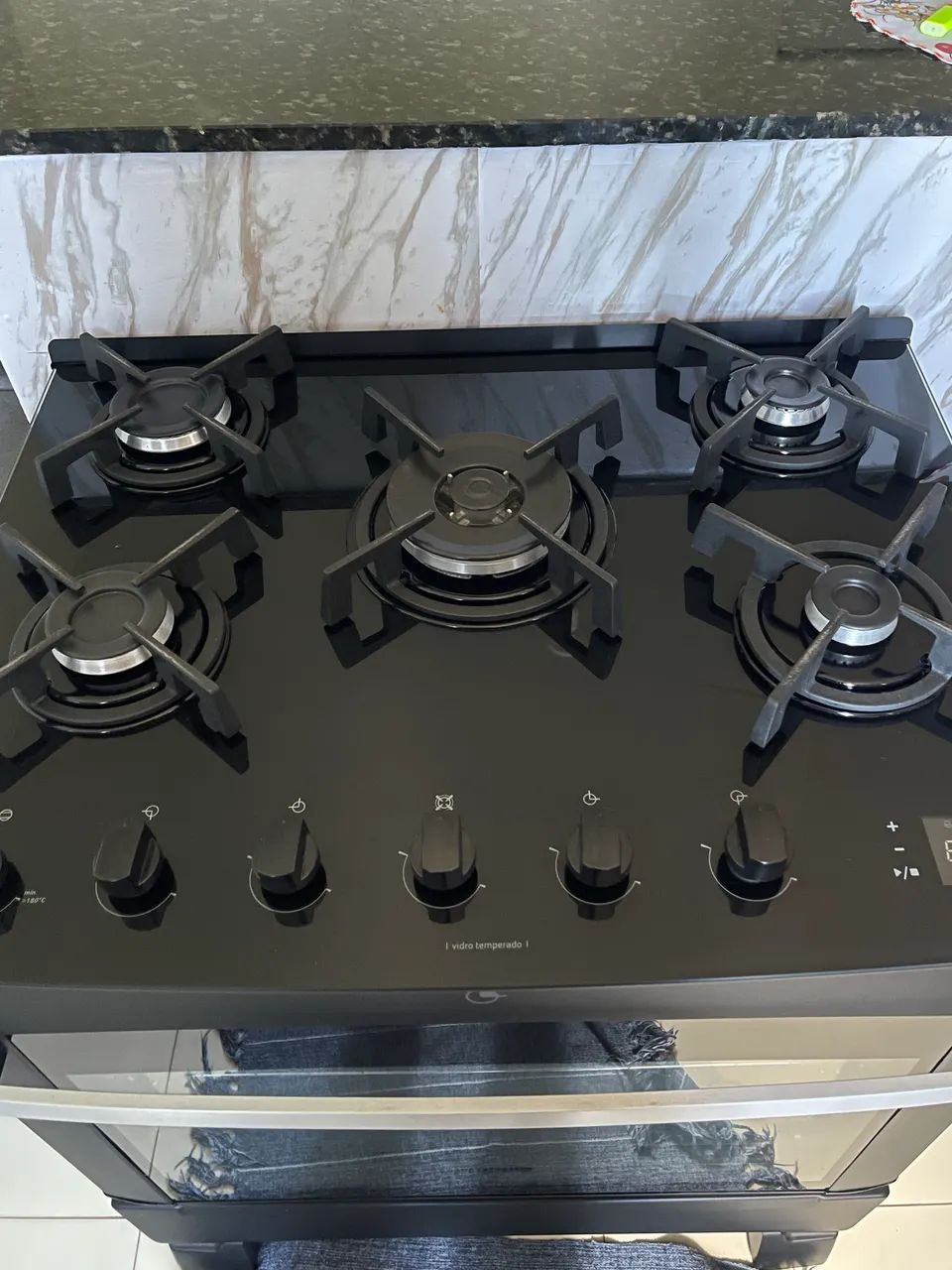 Itatiaia Vitrum Stove with Timer and Touch Buttons