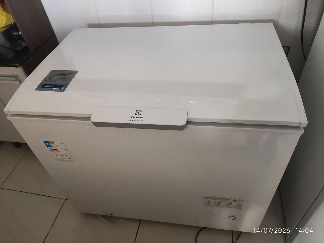 Freezer Electrolux - 314 litros - Inverter